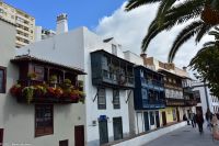 Santa Cruz de La Palma - Historische Holzbalkone an der Avenida Maritima