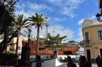 Santa Cruz de La Palma - Am Plaza de la Alameda befindet sich ein Nachbau der