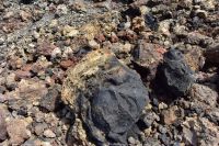 Vulkan Teneguia - eine Vulkanbombe