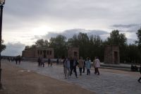 Ein Hauch von Ägypten - Debod-Tempel im Gegenlicht