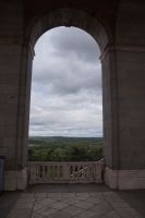 Blick auf den Landhauspark, das ehemalige Jagdgebiet der Könige