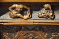 Chrorgestühl Kathedrale von Toledo: Phantasiewesen