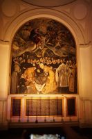 Das Begräbnis des Grafen von Orgaz, gemalt 300 Jahre nach dem Ereignis