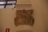 Kapitell in der Synagoge Santa María la Blanca