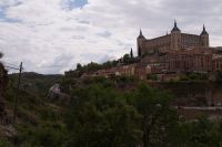 Alcázar von Toledo, gesehen vom Castillo de San Servando