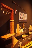 Nachbauten von in den Cantigas de Santa María (13. Jhdt.) abgebildeten Musikinstrumenten