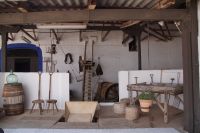 Das alte Weingut von Dianas Schwiegereltern dient heute als Kulisse für ihre Weinpräsentationen