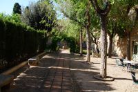 Ziehbrunnen in den Gärten des Parador von Almagro