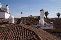 Die Sächer des Parador von Mérida