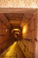 In der aus römischen Steinen errichteten Zisterne der arabischen Festung in Mérida