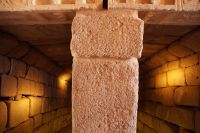 In der Zisterne der arabischen Festung von Mérida. Rechts runter, links hoch?