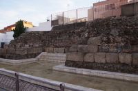 Ende des Milagro-Aquädukts: Castillo del Agua, Mérida