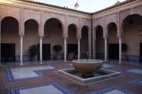 Der Patio des Parador von Carmona lässt den Palast König Pedros wiedererstehen.