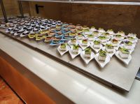 Dessert Auswahl beim Abendbuffet