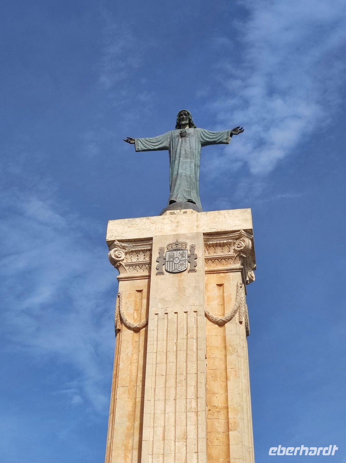 Jesus Statue auf dem Monte Tore