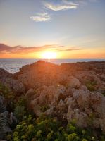 Sonnenuntergang in Cala Blanca