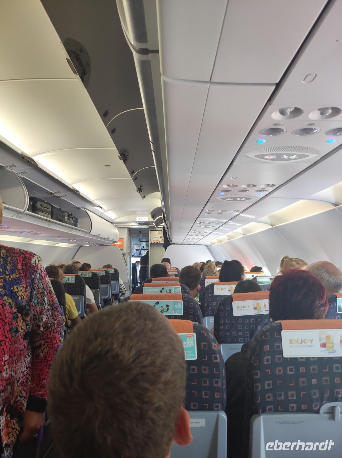 Rückflug von Mahon nach Berlin