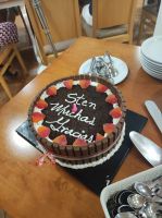 Unerwartetes Abschiedgeschenk von den Reisegästen für meine erfolgreiche erste Gruppenreise