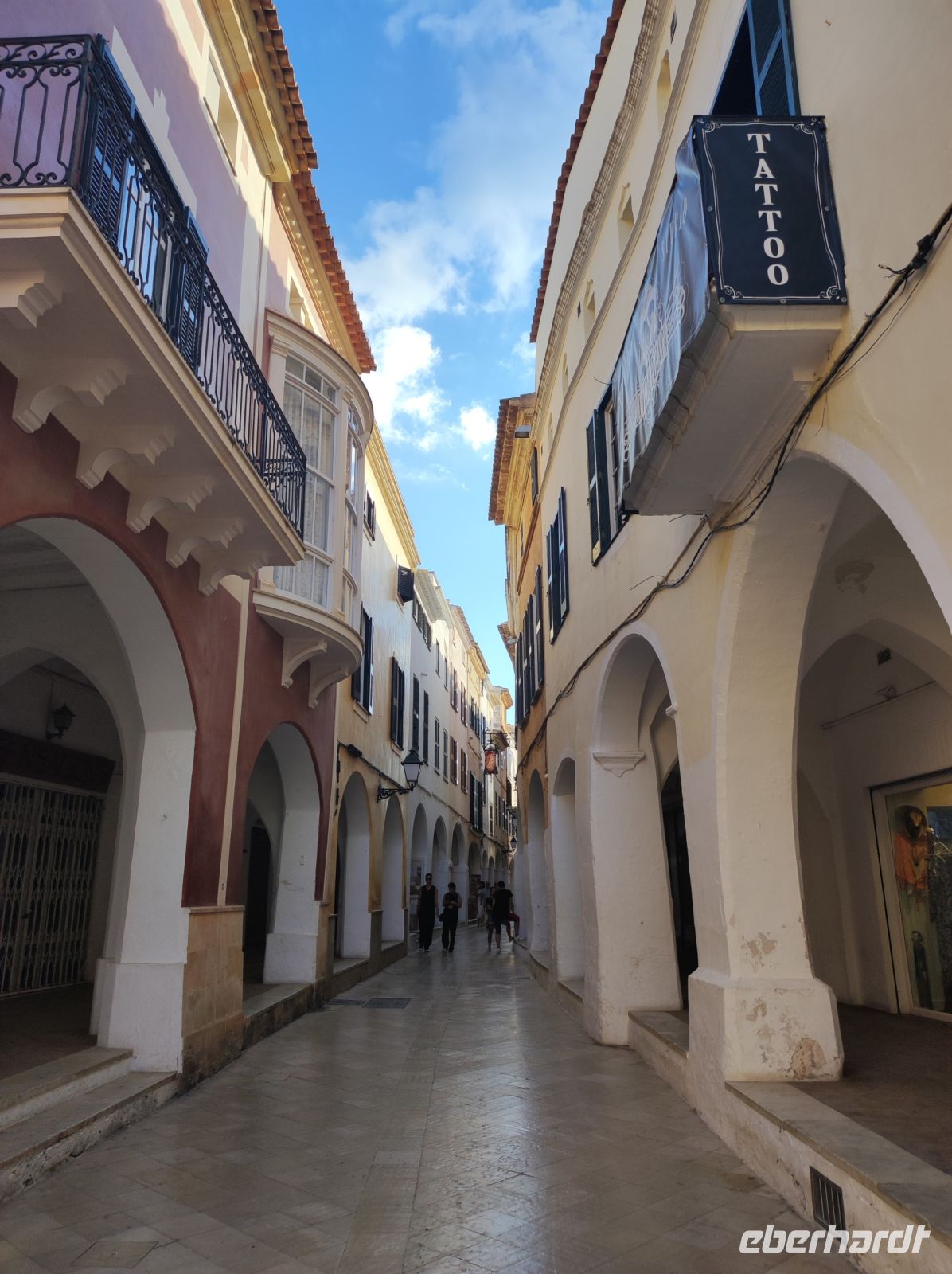 Gassen in der Innenstadt von Ciutadella