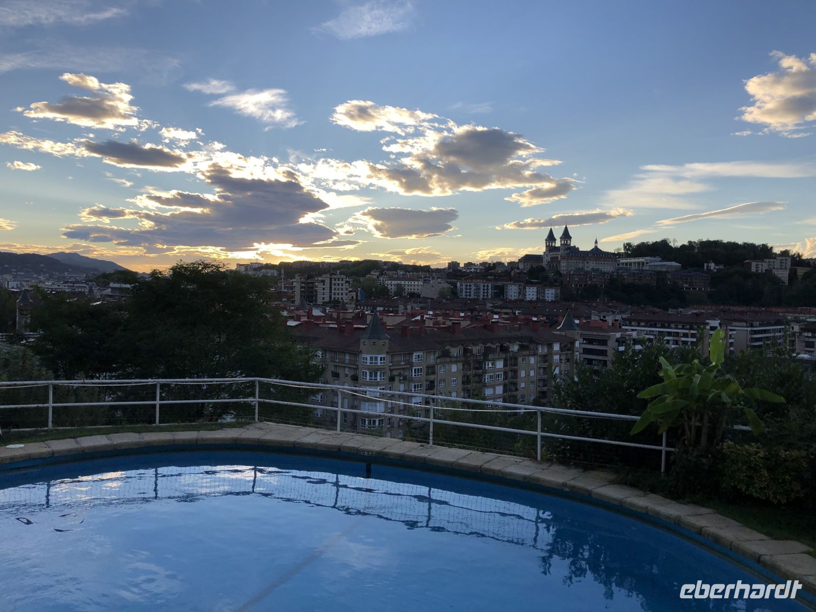 Ausblick vom Hotel Avenida San Sebastian
