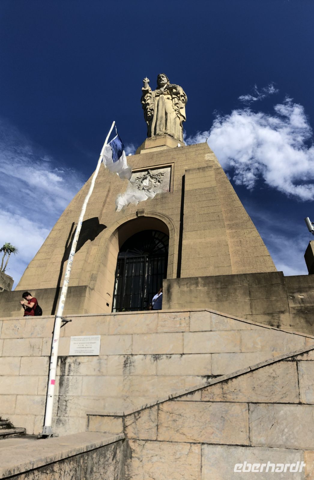 Jesus Statue auf dem Monte Urgull 
