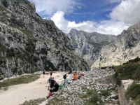 Erste Pause nach dem Aufstieg