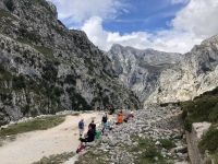 Erste Pause nach dem Aufstieg