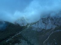 Blick aus der Seilbahn
