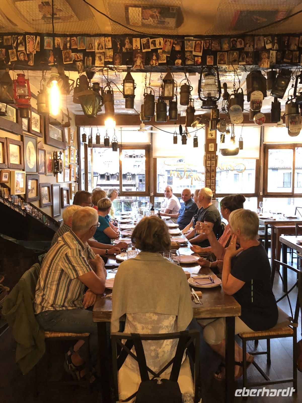 gemütliches Abendessen in Potes