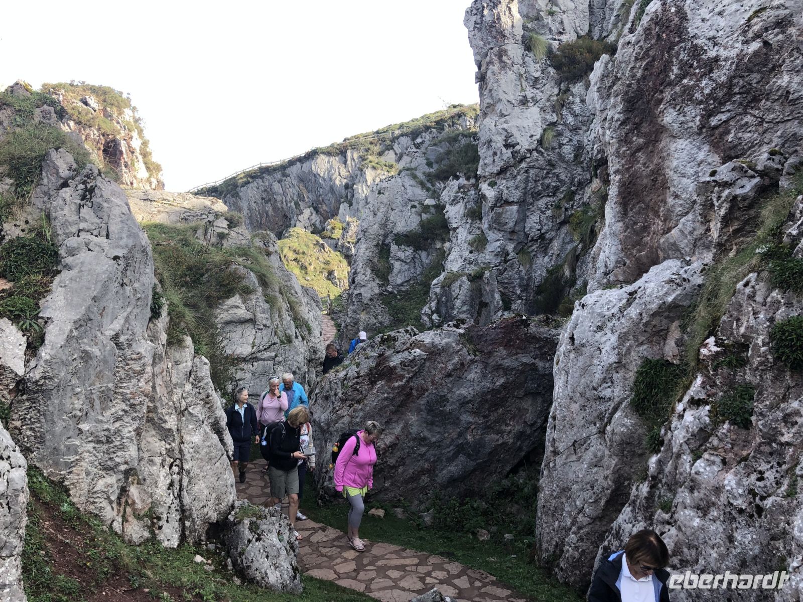 enge verschlungene Wege durchs 