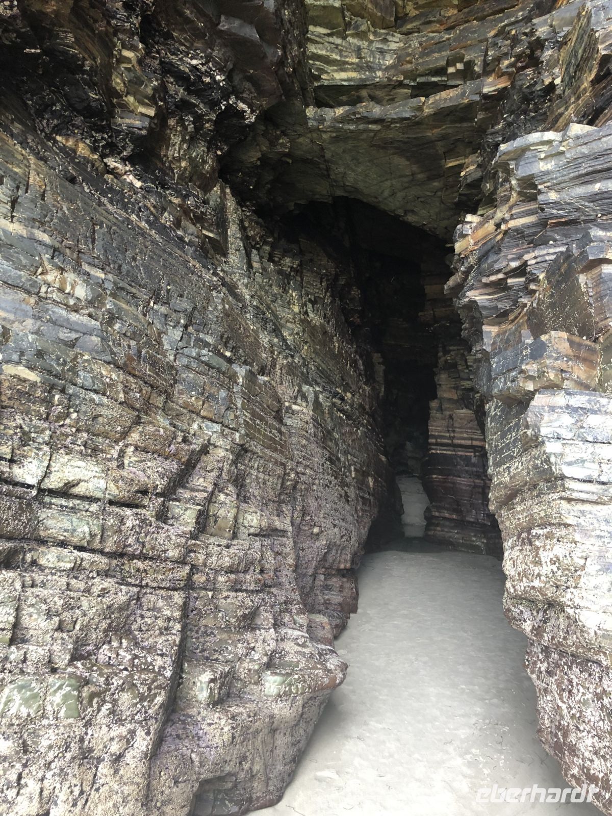 Ribadeo - Kathedralenstrand