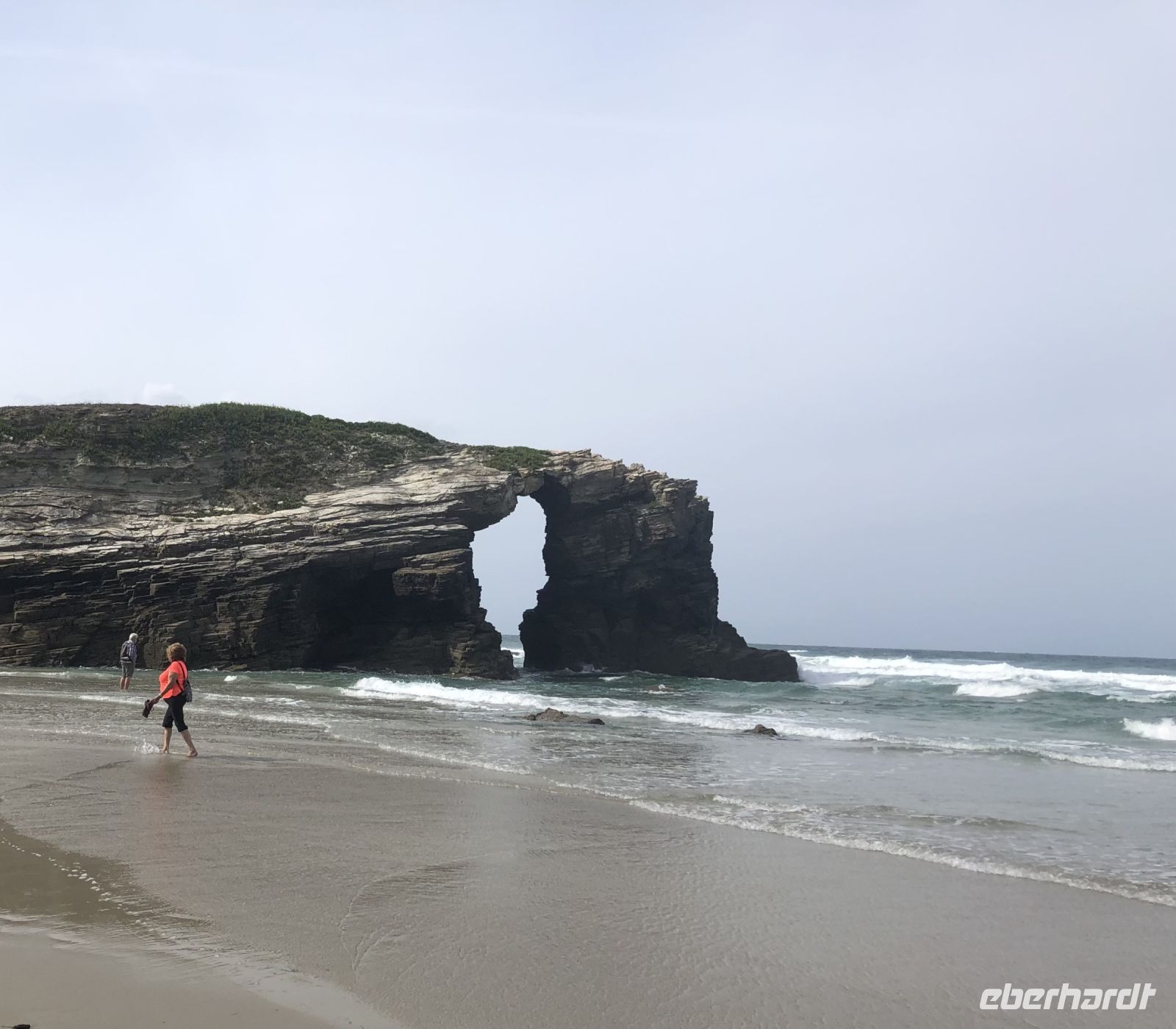 Kathedralenstrand - Nur bei Ebbe besuchbar
