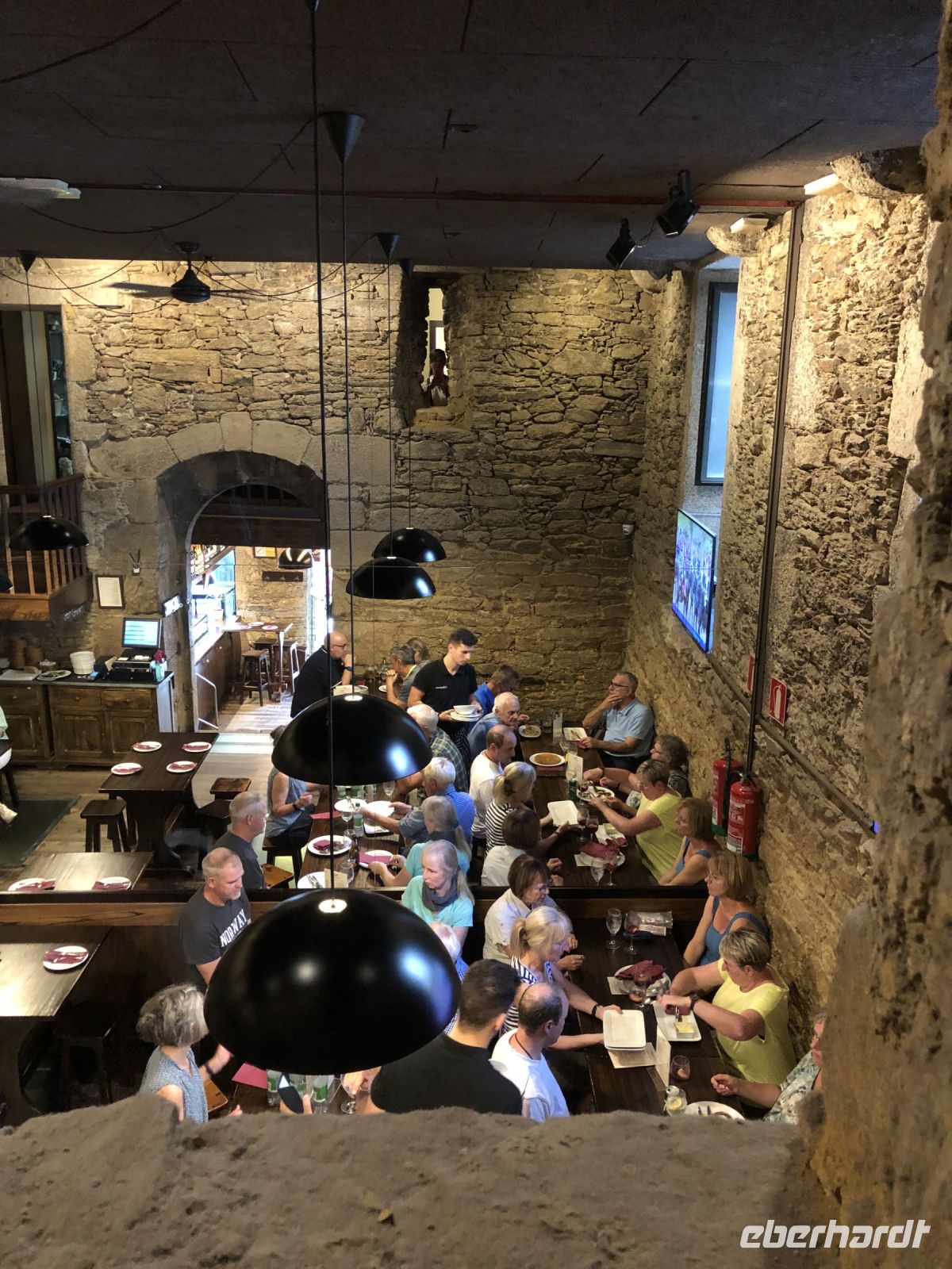 Leckeres Mittagessen in Santiago de Compostela