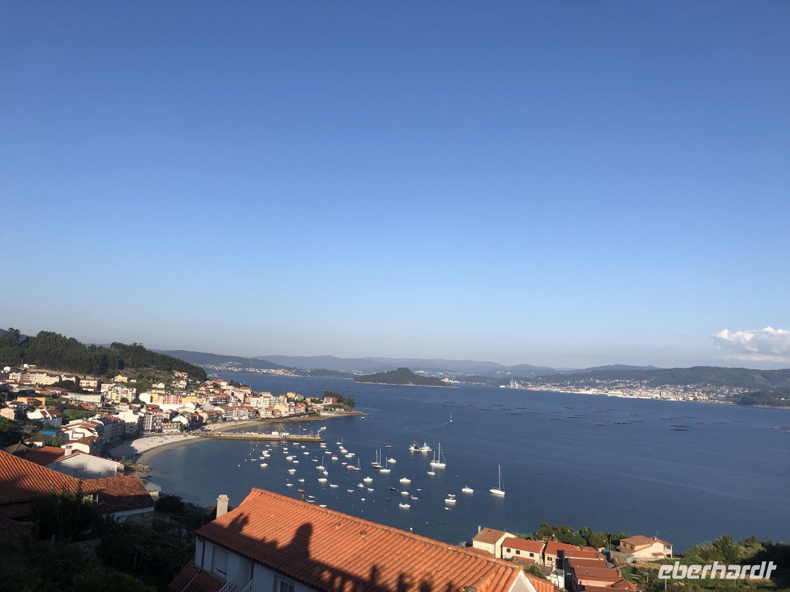 Ausblick vom Hotel in Poio