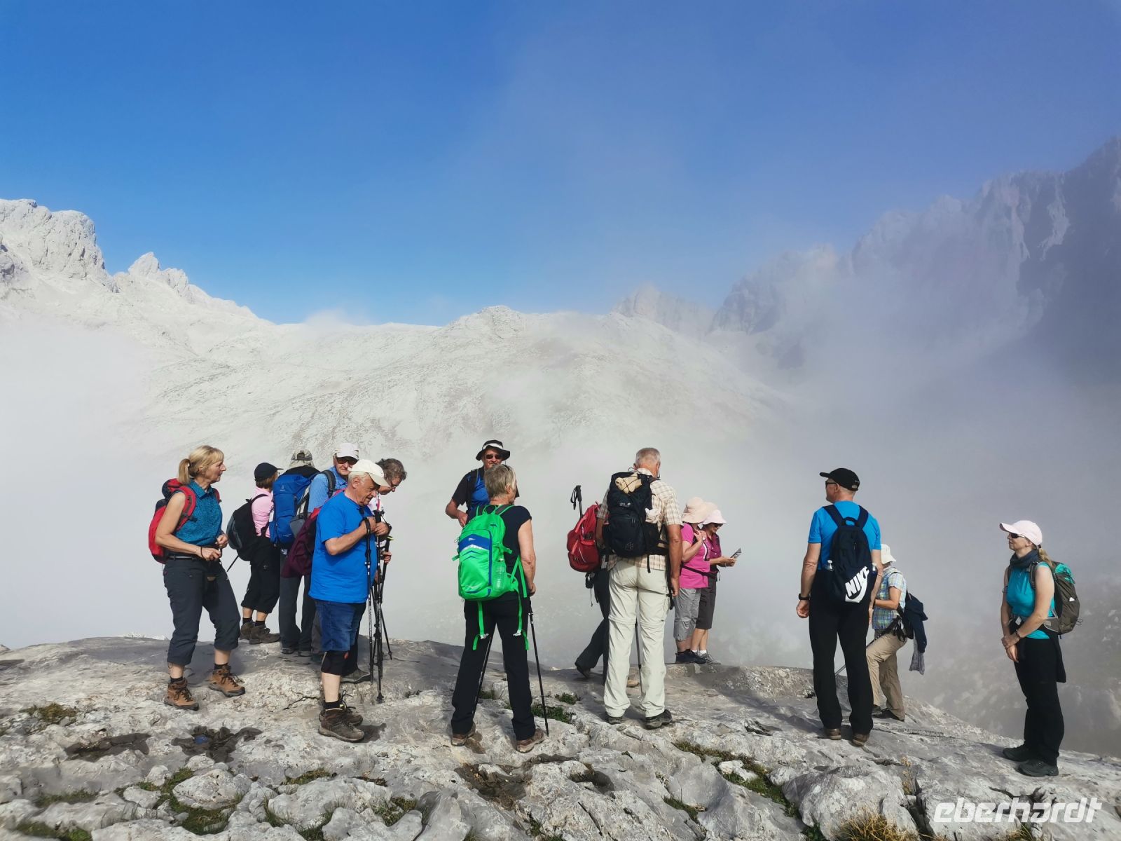 Blick zu den Picos de Europa
