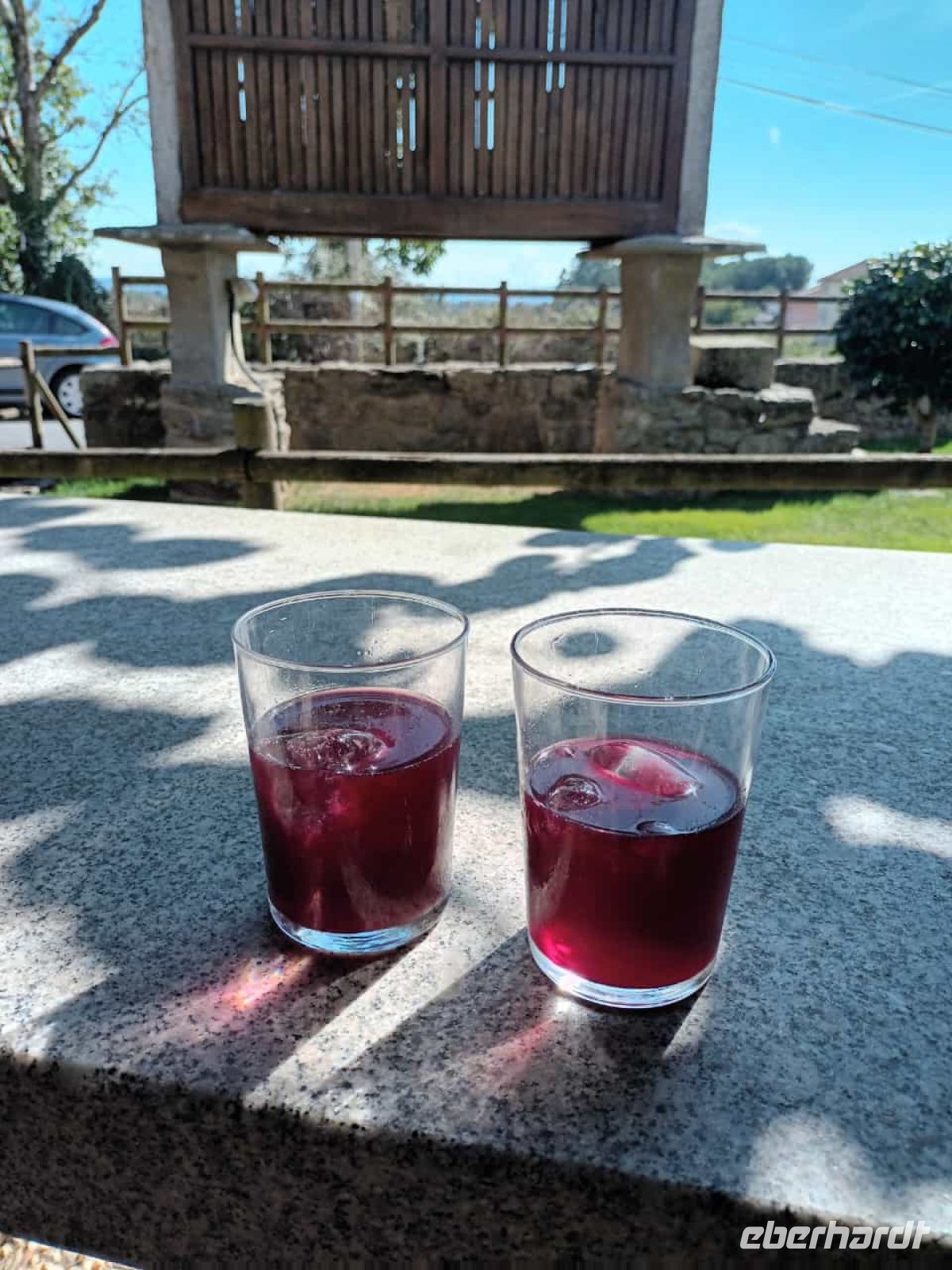 Pause mit einem Tinto de Verano - Sommer-Rotwein