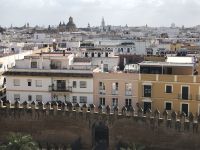 Sevilla Blick Hotelterrasse