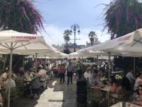 Sanlucar de Barrameda Hauptplatz