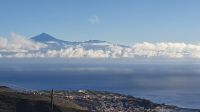 Blick von La Gomera zum Teide