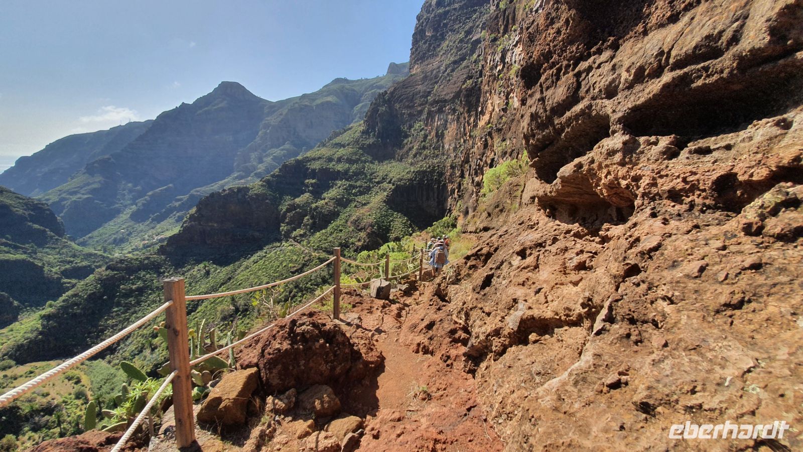 Wanderwqeg im Barranco Guarimiar