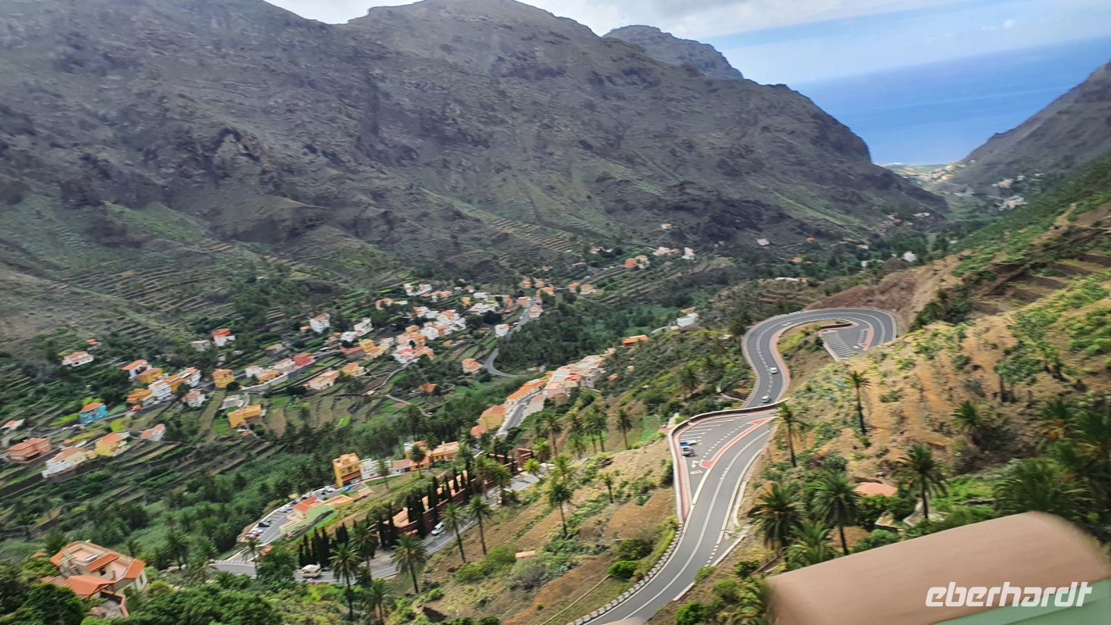 Strasse ins Valle Gran Rey