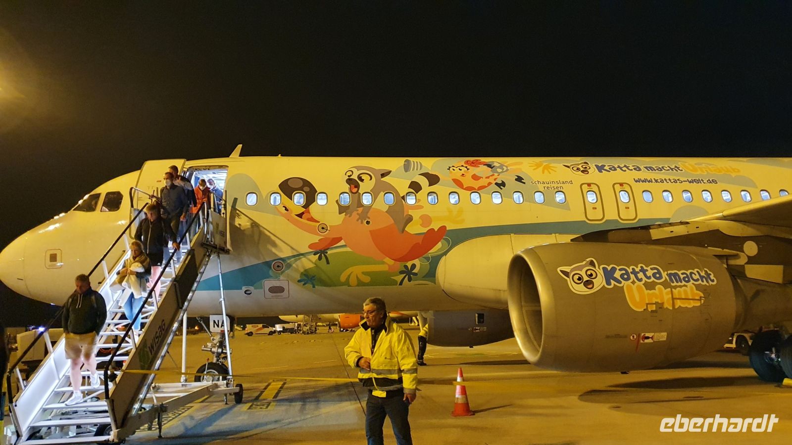 Ankunft am BER mit Sundair