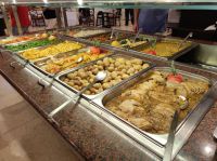 Abendbuffet im Hotel 