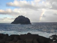 Regenbogen am Horizont 