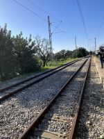 Zugfahrt mit dem roten Blitz