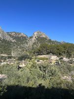 Aussicht bei der Zugfahrt mit dem roten Blitz