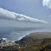 Blick auf Tamaduste vom Hang
