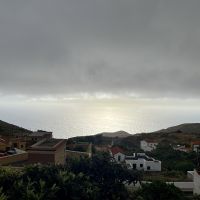 Sonnenuntergang in der Nähe des Hotels