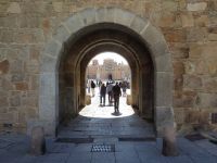 Die Peterskirche in Ávila liegt extramuros