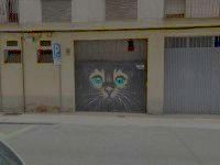 Garagenkunst im Westviertel von Salamanca (barrio de arte)